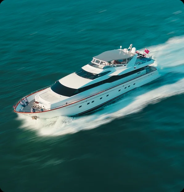 Liberté cruising through Auckland waters