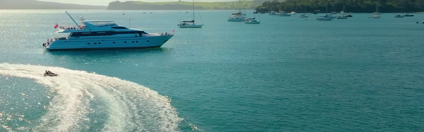 Liberté available for luxury yacht holidays from Auckland